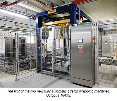 Haloila Octopus stretch wrapping machine